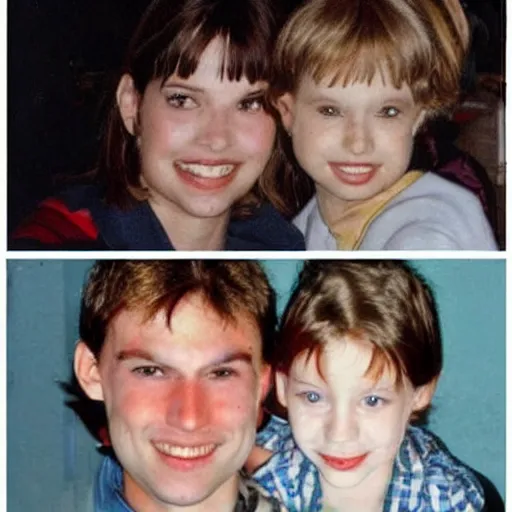 Image similar to i can't believe that almost 2 0 years went by between these pictures