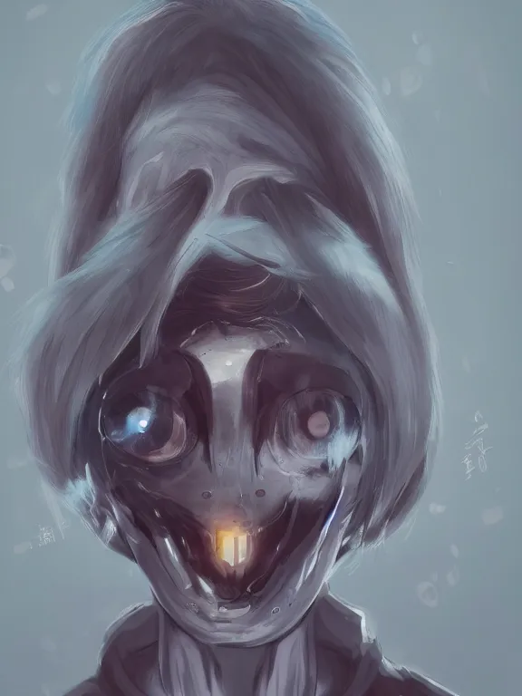 Prompt: Full shot of Kpop Cyclops idol with no face and an eyeball instead of head performing on stage.Sphere Head. Eyeball Head. Eyes. Realistic. Cryptid. Key Art. Fantasy Illustration. award winning, Artstation, intricate details, Hyperdetailed, 8k resolution.