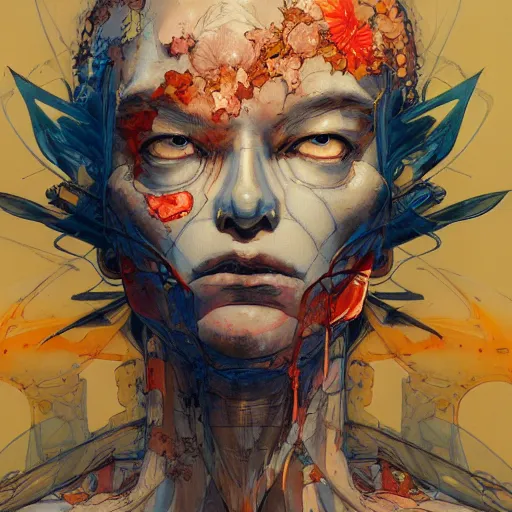 Image similar to prompt : citizen portrait soft light painted by james jean and katsuhiro otomo and erik jones, inspired by akira anime, smooth face feature, intricate oil painting, high detail illustration, sharp high detail, manga and anime 1 9 9 9