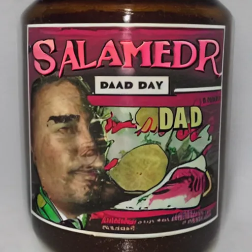 Prompt: slather daddy