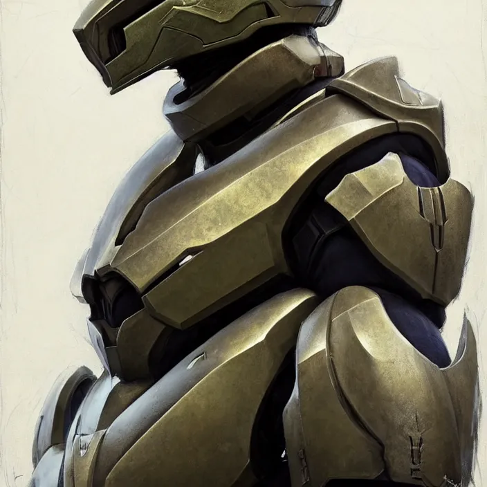 Image similar to LeBron James wearing Forerunner armor from Halo, countryside, calm, fantasy character portrait, dynamic pose, above view, sunny day, thunder clouds in the sky, artwork by Jeremy Lipkin and Giuseppe Dangelico Pino and Michael Garmash and Rob Rey and Greg Manchess and Huang Guangjian, very coherent asymmetrical artwork, sharp edges, perfect face, simple form, 100mm