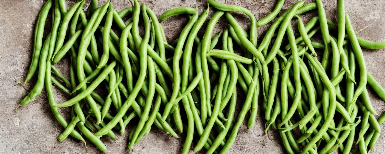 Image similar to photography strikning green beans