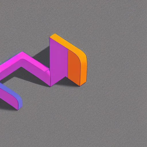 Prompt: 3d and colorful icon for digital media, isometric, graphic design, trending on dribble