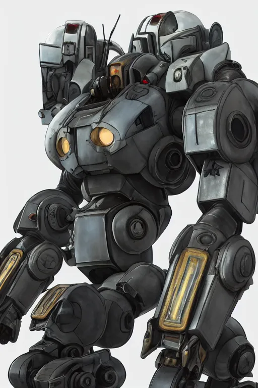 Image similar to mechwarrior 5 : mercenaries mech megaman transformer robot boss tank engine game octane render, 4 k, hd 2 0 2 2 3 d cgi rtx hdr style chrome reflexion glow fanart, global illumination ray tracing hdr fanart arstation by ian pesty by jesper ejsing pixar and disney unreal zbrush central hardmesh