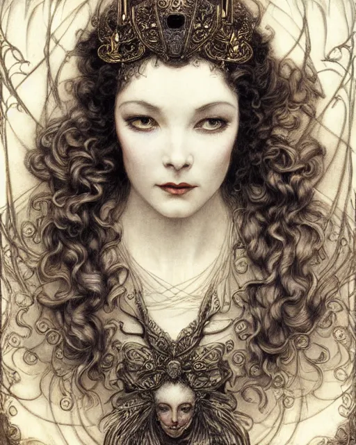 Prompt: in the style of beautiful vivien leigh, steampunk, detailed and intricate by jean delville, gustave dore and marco mazzoni, art nouveau, symbolist, visionary, gothic, pre - raphaelite
