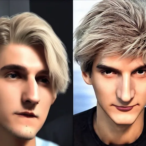 Image similar to handsome xqc