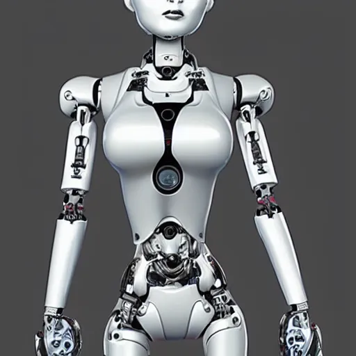 Image similar to Female robot