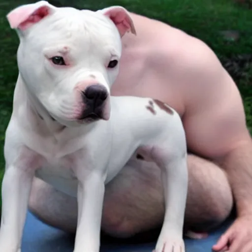 Prompt: pitbull squishmallow