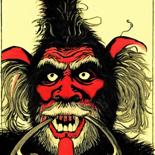 Image similar to krampus