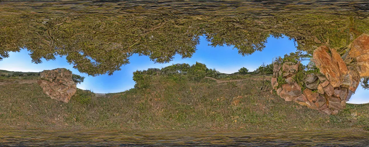 Image similar to equirectangular photography