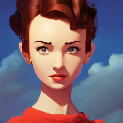 Image similar to face icon stylized minimalist gone with the wind 1 9 3 9, loftis, cory behance hd by jesper ejsing, by rhads, makoto shinkai and lois van baarle, ilya kuvshinov, rossdraws global illumination