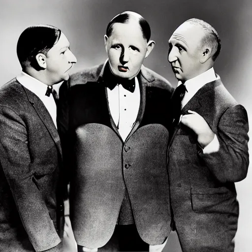 Image similar to the three stooges,