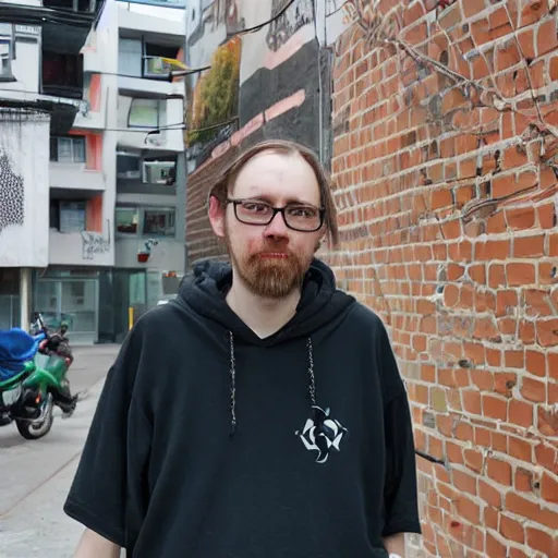 Prompt: Photo of ksj, a frequent user of the #/g/punk IRC channel from Denmark, 8K, photography