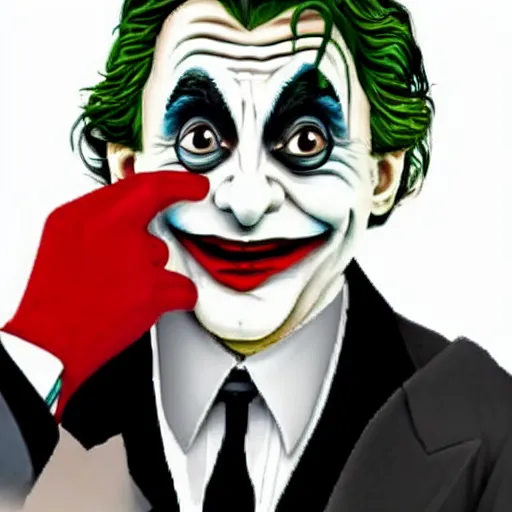 Prompt: mr bean as joker