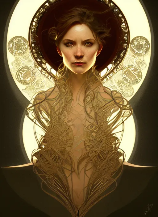 Image similar to symmetry portrait of leprechaun, intricate, elegant, highly detailed, digital painting, artstation, concept art, smooth, sharp focus, illustration, art by artgerm and greg rutkowski and alphonse mucha, 8 k