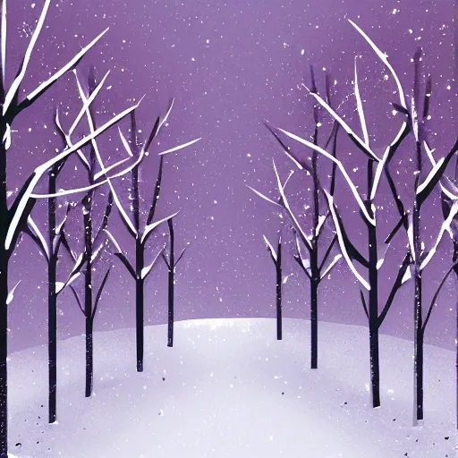 Image similar to winter illustration style