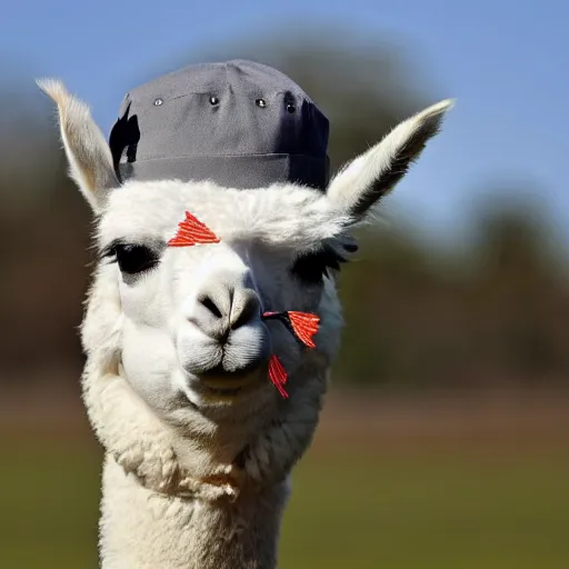 Prompt: llama wearing fishing hat, fishing up a fresh boris johnson on rod