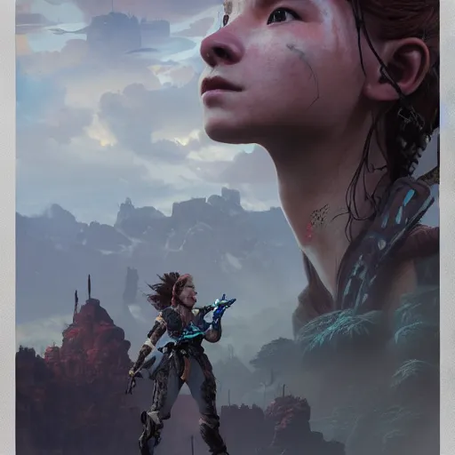 HORIZON ZERO DAWN, OUR 1000TH PROJECT, RELEASED WITH 3D ART FROM