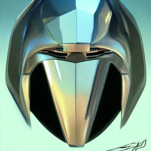 Prompt: self portrait of a humanoid raven with a helmet in the shape of a beak. digital art, photorealistic, ultradetailed, award winning concept art in the style of Science Fiction. art by Syd Mead and Moebius, trending on artstation, devianart, cgsociety