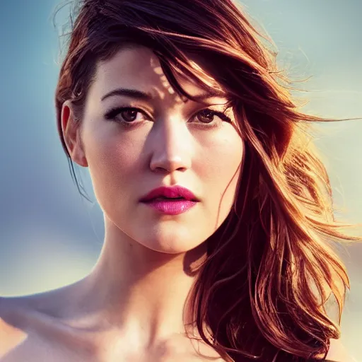 Prompt: Mary Elizabeth Winstead modeling for Victoria Secret, (Sony a7R IV, symmetric balance, polarizing filter, HDR, staggered depth, Adobe Lightroom, Dolby Vision)