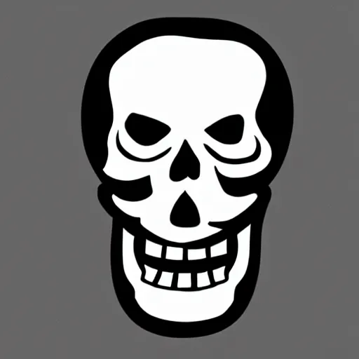Image similar to skull icon