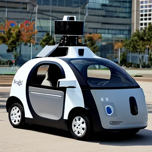 Image similar to weaponized self driving car by google