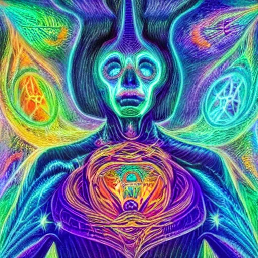 Image similar to dmt ego death