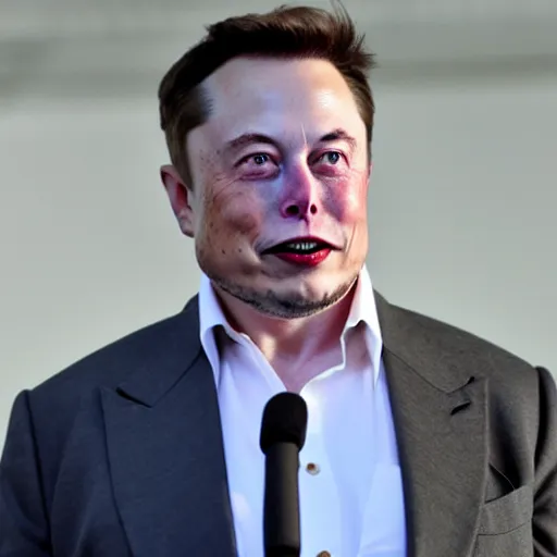 Prompt: elon musk zombie,