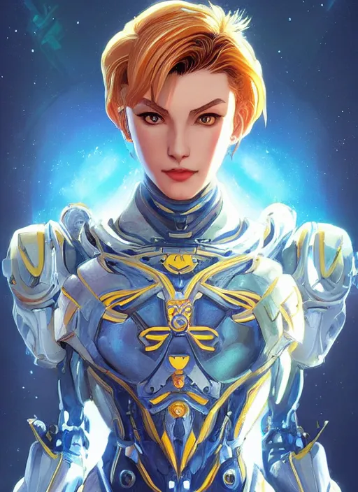 Image similar to symmetry!! portrait of sailor uranus! alien in the style of horizon zero dawn, machine face, intricate, elegant, highly detailed, digital painting, artstation, concept art, smooth, sharp focus, illustration, art by artgerm and greg rutkowski and alphonse mucha, 8 k