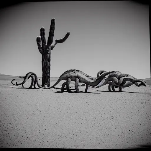 Image similar to 🐙 🐋🦖🐙 👽 🐳 desert, photography