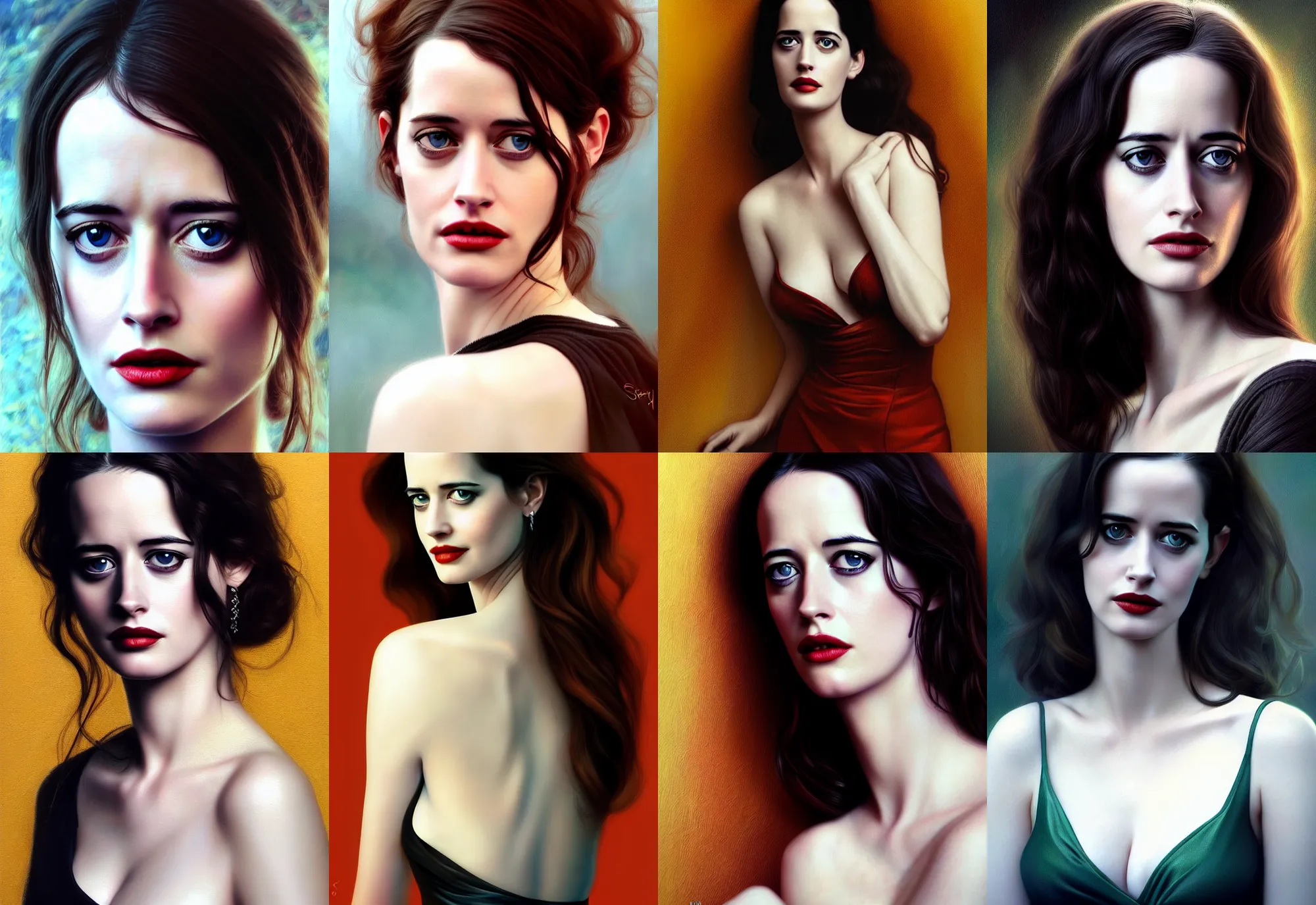 Prompt: photo of a gorgeous young Eva Green in the style of stefan kostic, realistic, sharp focus, 8k high definition, insanely detailed, intricate, elegant, art by stanley lau and artgerm