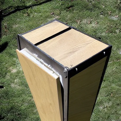 Image similar to bat box designed by Norman Foster
