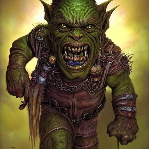 Image similar to creepy goblin orc by Mark Brooks, Donato Giancola, Victor Nizovtsev, Scarlett Hooft, Graafland, Chris Moore