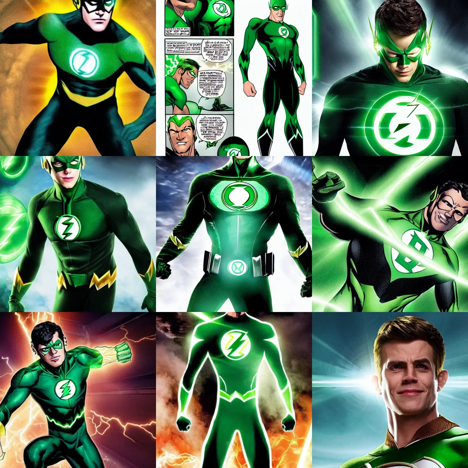 The Green Lantern In The Flash Tv Show Stable Diffusion OpenArt