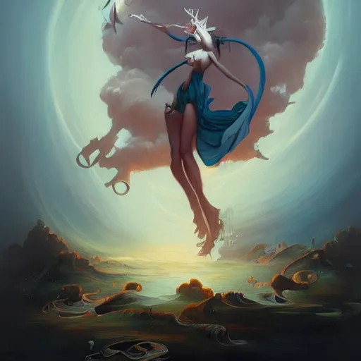 Image similar to god by peter mohrbacher