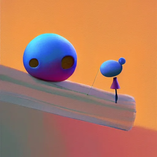 Prompt: goro fujita ilustration ball of silk thread together of different colors by goro fujita, painting by goro fujita, sharp focus, highly detailed, artstation