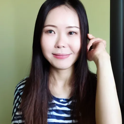 Image similar to face of a 30 years old taiwanese woman