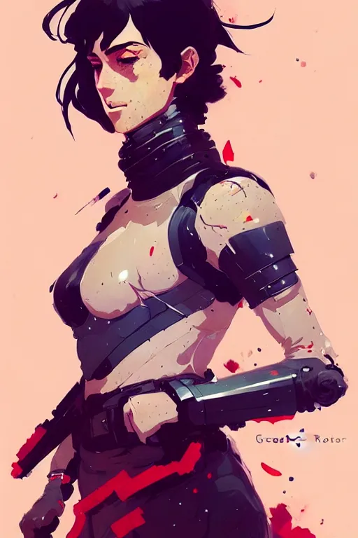 Image similar to a ultradetailed full body portrait of jeanne d arc, by conrad roset, greg rutkowski and makoto shinkai trending on artstation