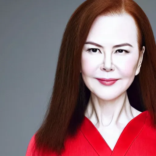 Image similar to face of Chinese Nicole Kidman