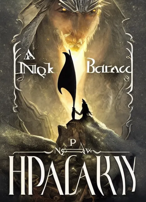 Image similar to a fantasy book cover, no text
