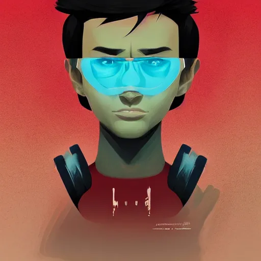 Image similar to face icon stylized minimalist mad max, loftis, cory behance hd by jesper ejsing, by rhads, makoto shinkai and lois van baarle, ilya kuvshinov, rossdraws global illumination