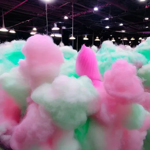 Image similar to world of cotton candy