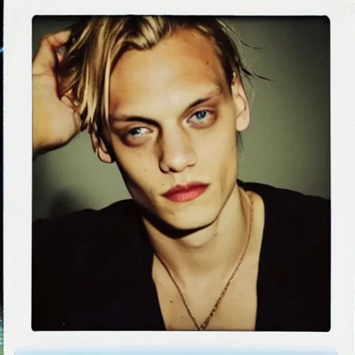 Image similar to Polaroid of jamie campbell bower