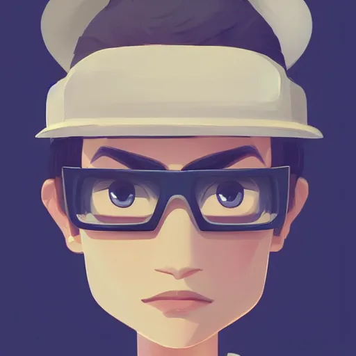 Image similar to face icon stylized minimalist nintendo entertainment system, loftis, cory behance hd by jesper ejsing, by rhads, makoto shinkai and lois van baarle, ilya kuvshinov, rossdraws global illumination