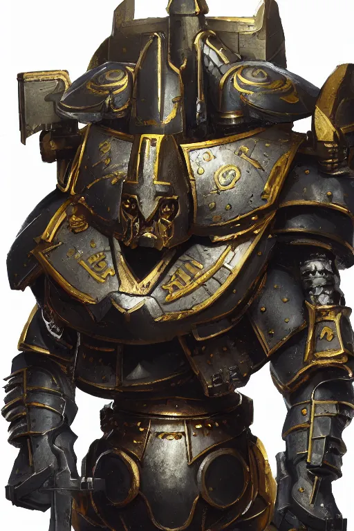 Image similar to armor portrait heros warhammer 4 0 k horus heresy fanart - the primarchs emperor by johannes helgeson animated with vfx concept artist & illustrator global illumination ray tracing hdr fanart arstation zbrush central hardmesh 8 k octane renderer comics stylized