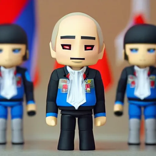 Image similar to vladimir putin as nendroid