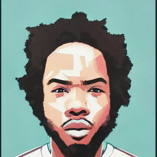 Prompt: Capital Steez profile picture by Sachin Teng, asymmetrical, Organic Painting , Matte Painting, geometric shapes, hard edges, graffiti, street art:2 by Sachin Teng:4