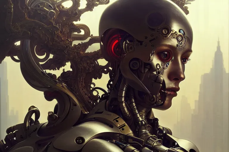 Image similar to ultra realistic, beautiful male cyborgs plugged into the internet, sci - fi, intricate details, eerie, highly detailed, octane render, 8 k, art by artgerm and alphonse mucha and greg rutkowski