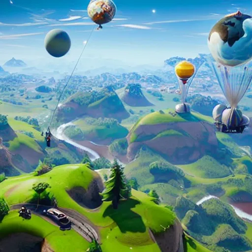 Image similar to Proof that the earth is flat, flat earther, hyper realistic, unreal engine, trending on artstation, fortnite