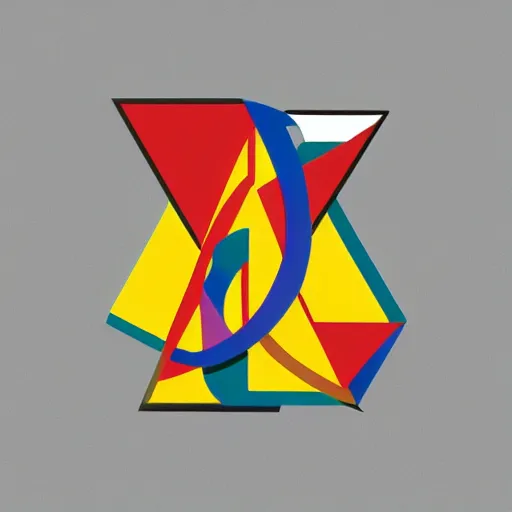 Image similar to t, minimalistic logo design, bold, sharp, white background, illustration, by joe baer, by frank stella, by sol lewitt